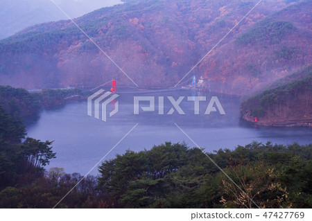 天台湖，青陽，忠南 47427769