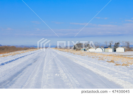 Hokkaido _ Ice Burn Frozen Road 47430045