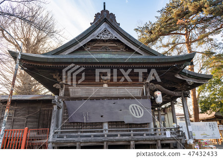 在新年宮城Sakanuma的對馬神社大廳定居 47432433