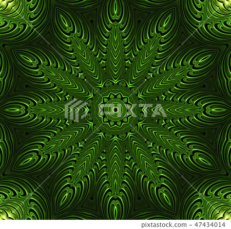 abstract fractal futuristic green pattern abstract fractal futuristic green pattern 47434014