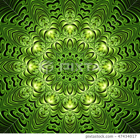 abstract fractal futuristic green pattern abstract fractal futuristic green pattern 47434017