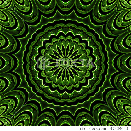abstract fractal futuristic green pattern abstract fractal futuristic green pattern 47434033