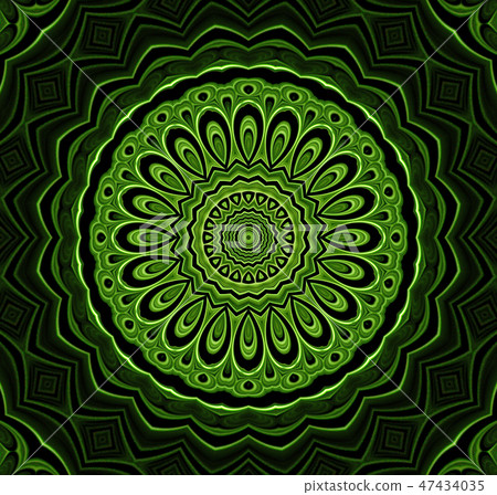 abstract fractal futuristic green pattern abstract fractal futuristic green pattern 47434035