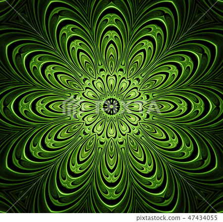 abstract fractal futuristic green pattern abstract fractal futuristic green pattern 47434055