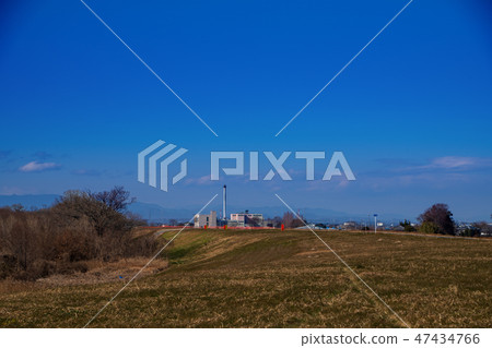 玉川Iriyama Chichibu山脈上游方向川島町 47434766