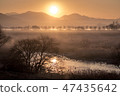 Gyeongnam Gimhae Hwangpo Stream sunrise 47435642