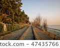 Busan Haeundae Mipo Railroad Sunset 47435766