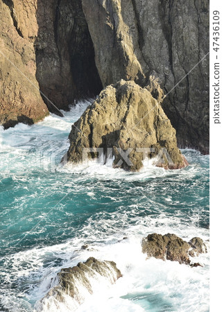 [Hyogo Prefecture Kasumi Coast] Imagoura/Ohiki's Nose Winter rough seas 47436109