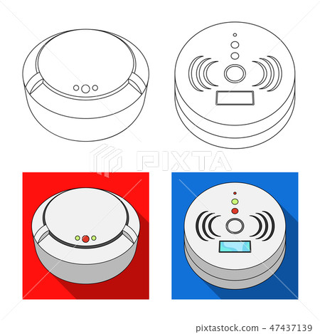 Vector illustration of cctv and camera sign. Collection of cctv and system vector icon for stock. 47437139