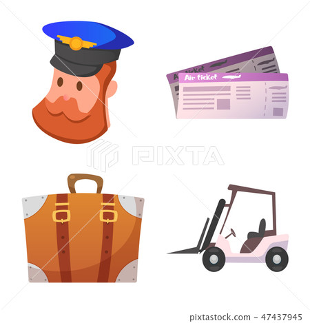 Isolated object of airport and airplane sign. Set of airport and plane stock vector illustration. Isolated object of airport and airplane sign. Set of airport and plane stock vector illustration. 47437945