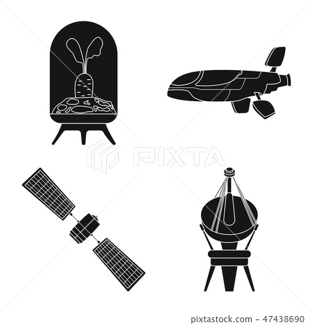 Vector illustration of mars and space logo. Set of mars and planet stock symbol for web. Vector illustration of mars and space logo. Set of mars and planet stock symbol for web. 47438690