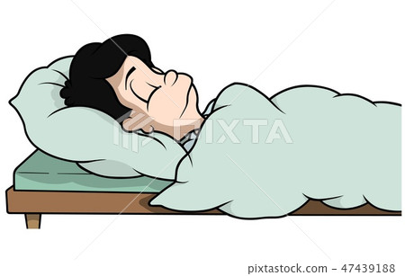 Sleeping and Dreaming Boy 47439188