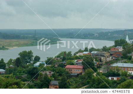 View of the Kasimov city, Russia 47440378