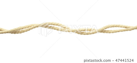 Beige cotton twisted ropes 47441524