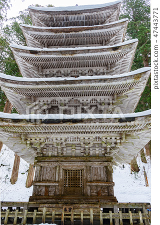 Haguroyama五層塔 47443771