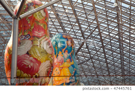 Exhibition of Russian nested dolls in Moscow Exhibition of Russian nested dolls in Moscow 47445761