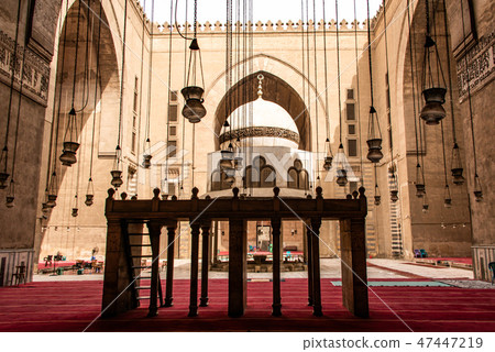the great Mosques of Sultan Hassan and Al-Rifai in Cairo - Egypt 47447219