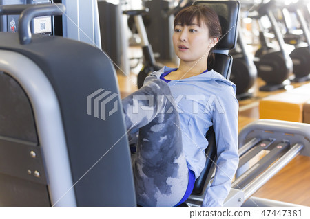 健身健身房運動健身機訓練健身運動健身房女 47447381