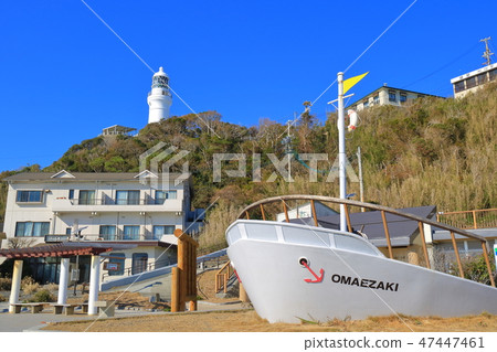 [Shizuoka Prefecture] Omaezaki Lighthouse under sunny weather 47447461