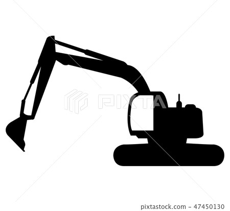 excavator icon excavator icon 47450130