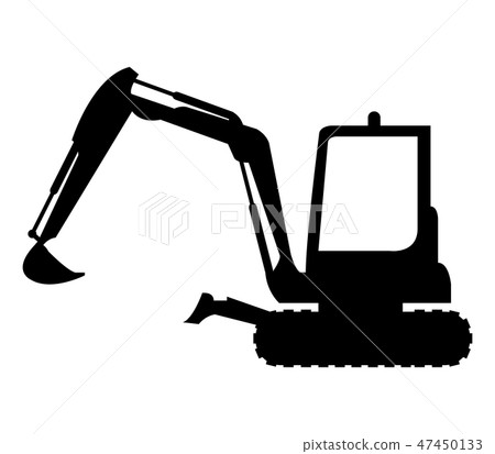 excavator icon excavator icon 47450133
