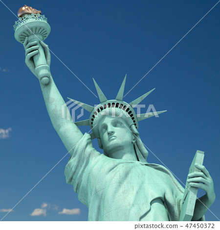 Statue of Liberty in New York City, USA   47450372