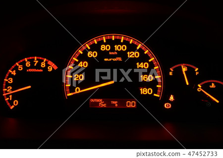 Speedometer Speedometer Tachometer Tachometer Orange Red Zone 8500 rpm Speedometer Speedometer Tachometer Tachometer Orange Red Zone 8500 rpm 47452733
