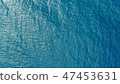 deep blue clear sea ocean water with small waves 47453631
