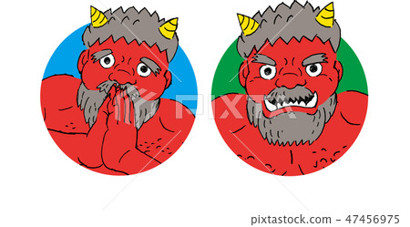 Angry red demon / apologetic red demon Angry red demon / apologetic red demon 47456975
