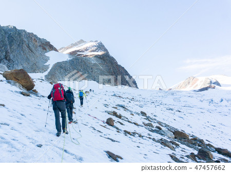 Mountain adventure in Tyrol Alps Mountain adventure in Tyrol Alps 47457662