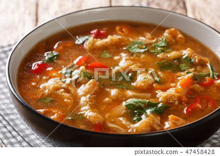 Authentic Polish dish flaki or flaczki Authentic Polish dish flaki or flaczki 47458428