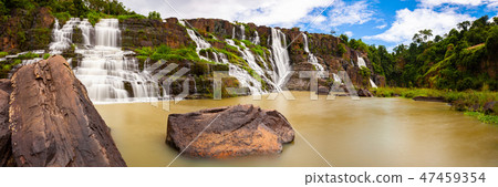 The Pongour waterfall, Da Lat, Vietnam 47459354