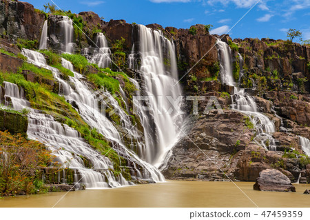 The Pongour waterfall, Da Lat, Vietnam The Pongour waterfall, Da Lat, Vietnam 47459359