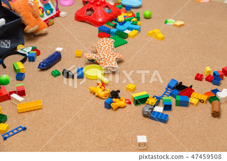 Scattered toy room Scattered toy room 47459508