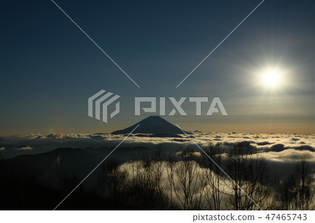 Fuji from the transmission pass Fuji from the transmission pass 47465743