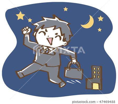 一個人離開公司 47469488