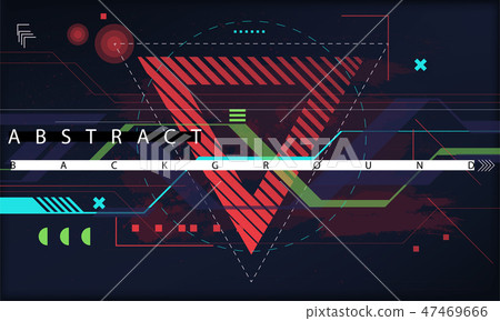 Trendy abstract background 47469666