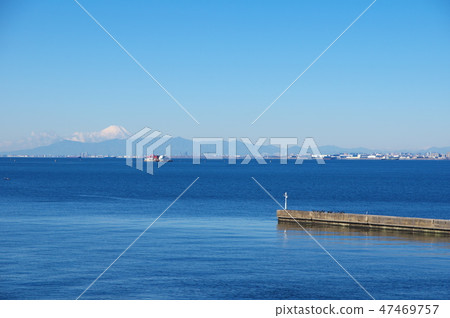 從千葉市的富士視圖 47469757
