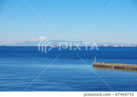 從千葉市的富士視圖 47469758