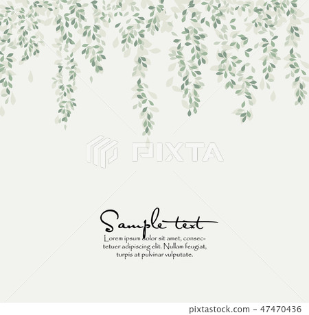 Natural background with leaves Natural background with leaves 47470436