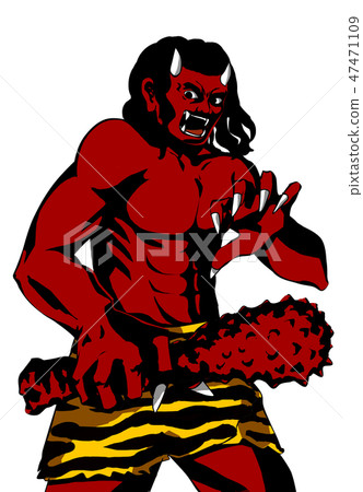 Demon ~ glare ~ - Stock Illustration [47471109] - PIXTA