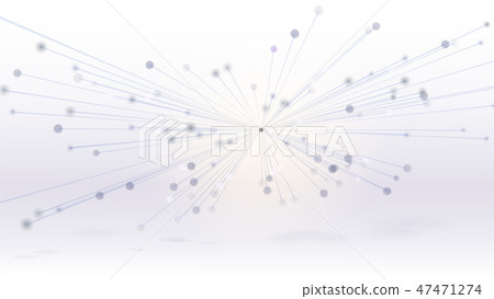 Abstract geometric 3d interconnected structure - Stock Illustration ...