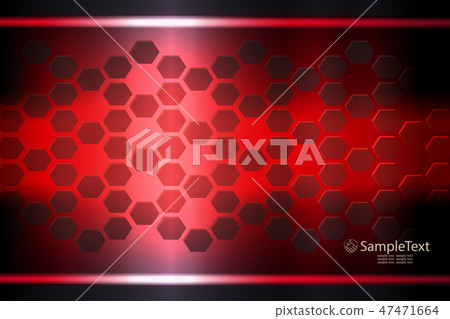 Red dark geometric composition with silhouettes of polygons. Red dark geometric composition with silhouettes of polygons. 47471664