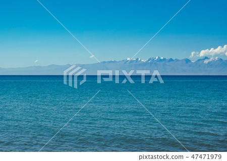 sea surface summer wave background.  47471979