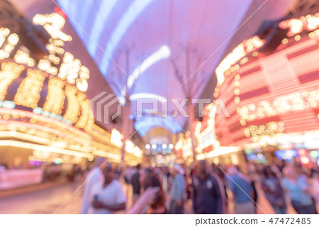 Las Vegas Blurred background night 47472485