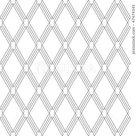 Seamless diamonds pattern. - Stock Illustration [47474345] - PIXTA