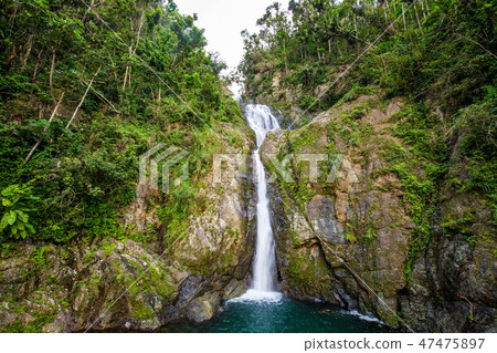 Chorro de Dona Juana waterfall in Puerto Rico 47475897