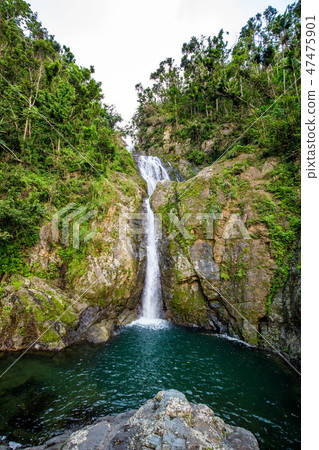 Chorro de Dona Juana waterfall in Puerto Rico Chorro de Dona Juana waterfall in Puerto Rico 47475901
