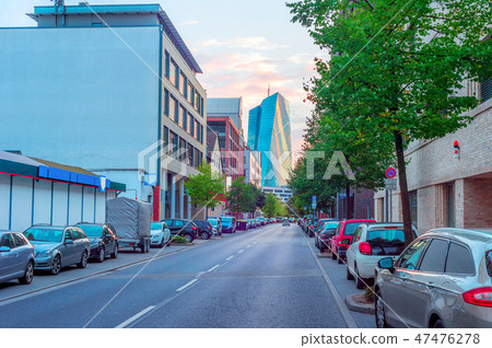 Cityscape with European Central Bank Cityscape with European Central Bank 47476278