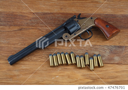 .44 smith and wesson single action revolver gun .44 smith and wesson single action revolver gun 47476701